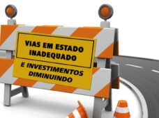 Vias em estado inadequado e investimentos diminuindo