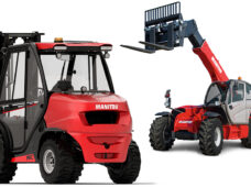 Plataformas de trabalho e empilhadeiras telescópicas: novidades da Manitou