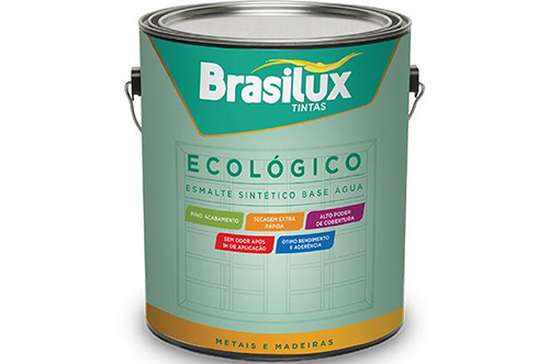 Esmalte ecológico a base de água pode ser aplicado em ambientes internos e externos