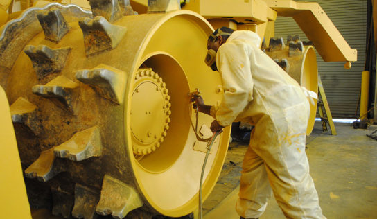 Pintura contribui para vida útil de implementos agrícolas