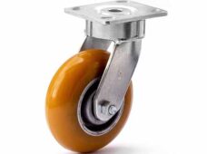 Rodízios para aplicações industriais com capacidade até 450 kg