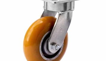 Rodízios para aplicações industriais com capacidade até 450 kg