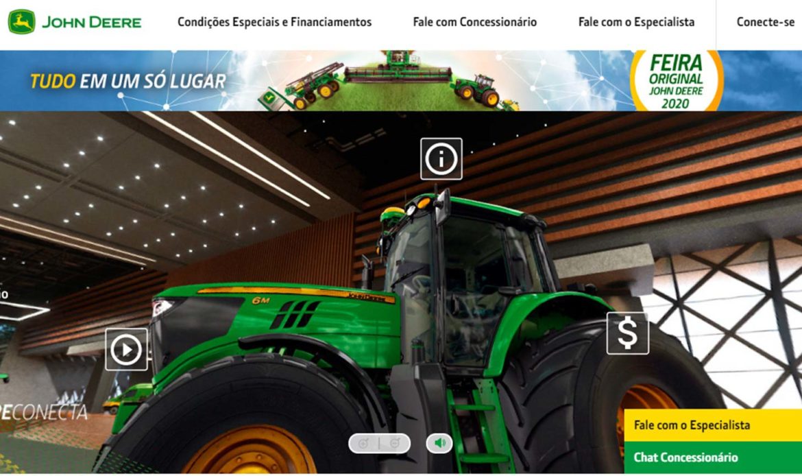 John Deere avança no processo de transformação digital