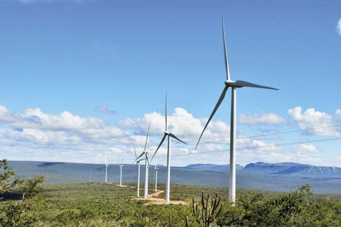 Parque eólico na Bahia gerará energia suficiente para 850 mil domicílios