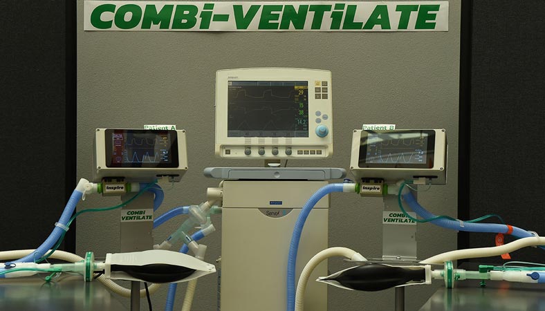 Dispositivo permite ventilar vários pacientes de UTIs ao mesmo tempo