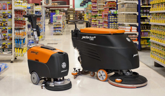Lavadoras de pisos e limpadoras a extração: destaques da JactoClean para limpeza