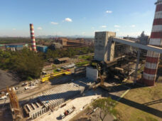 Obra de coqueria para ArcelorMittal Tubarão avança rapidamente