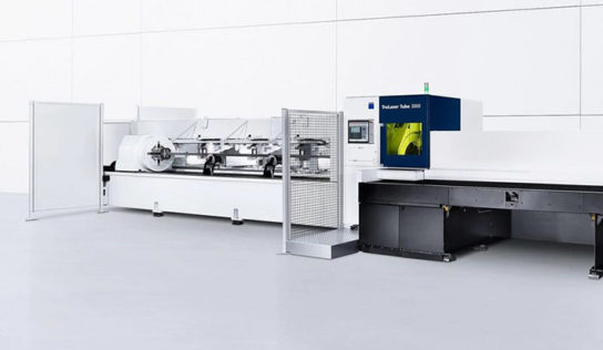 Corte de tubo a laser é novidade da Trumpf