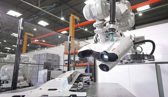 Inspeção 3D em plantas industriais realizada por célula robótica acelera produção