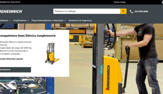 Loja virtual focada em intralogística auxilia na decisão de compra
