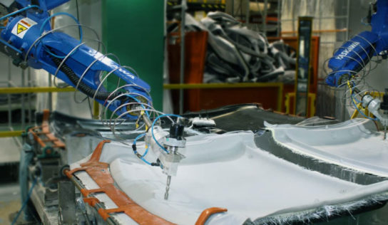 Formtap adquire soluções de corte com jato de água integradas a robôs