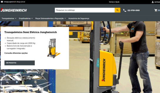 Loja virtual busca atender segmento de intralogística