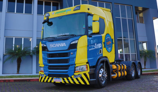 Scania entrega 23º caminhão a GNV/biometano