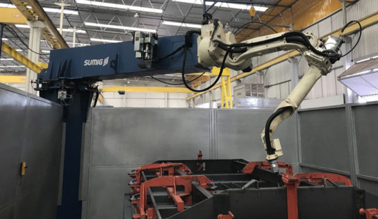 Sumig investe na customização de células de grande porte para soldagem robotizada
