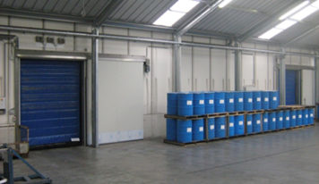 Linha de portas rápidas com foco na indústria do frio