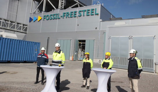 No Brasil, SSAB usa hidrogênio como combustível