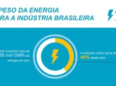 Especialistas mostram o peso da energia para a indústria brasileira, em infográfico