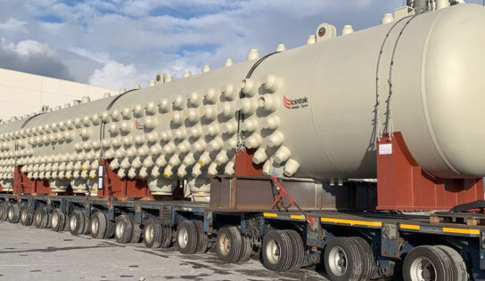 Maior peça da caldeira de recuperação do Projeto Star chegou na Bracell