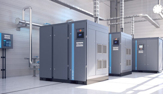 Compressor de parafuso isento de óleo garante economia de energia