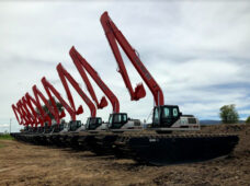 Concluída venda de 19 escavadeiras para a Colômbia