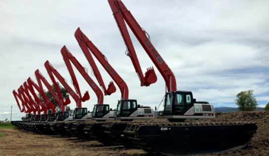 Concluída venda de 19 escavadeiras para a Colômbia