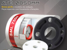 Vedações usinadas sob medida