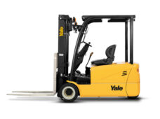 Novas empilhadeiras de 3 e 4 rodas