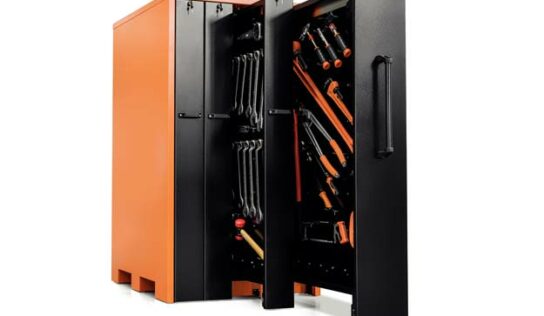 Armário Vertical para ferramentas suporta até 3 toneladas