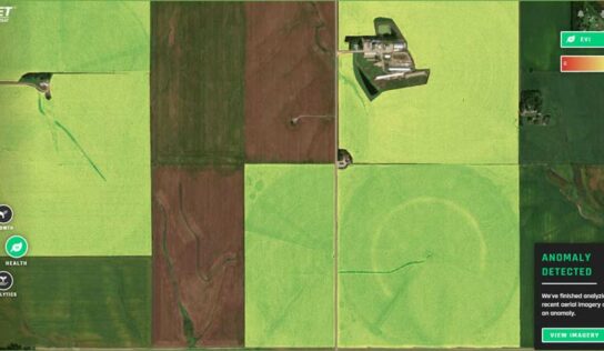 Pivô inteligente utiliza sensores, imagens de alta resolução e algoritmos avançados