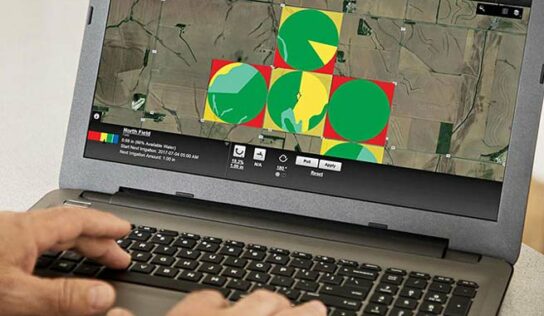 Irrigação eficiente e sustentável com gestão remota