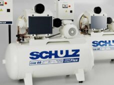 Lançado compressor de pistão isento de óleo com inversor de frequência