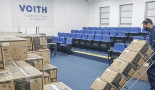 Campanha solidária da Voith arrecada mais de 6 toneladas de alimentos