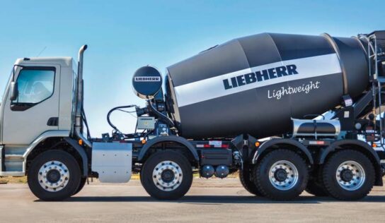 Betoneira mais leve permite aproveitar carga nominal