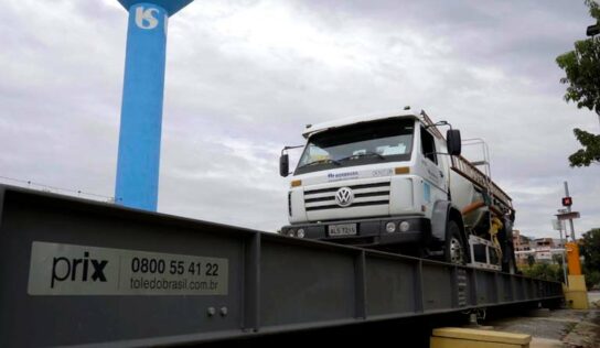 Sabesp automatiza processo de pesagem