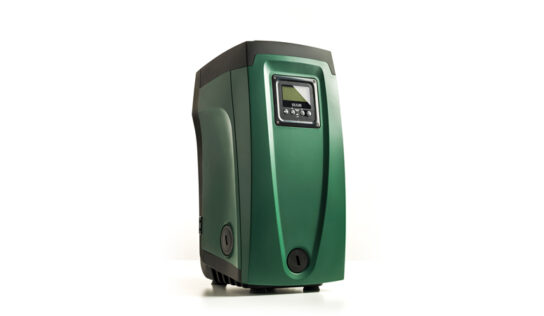 Motobomba com sistema de pressão constante para espaços reduzidos