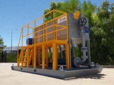 Soluções para a indústria de mineração em skid com opcionais