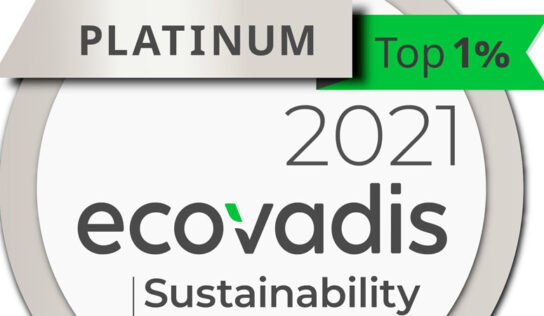 Programa de sustentabilidade confere medalha a fabricante de máquinas