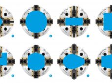 Placa manual fixa peças de diferentes geometrias e de forma personalizada