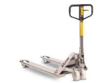 Transpaletes de inox ideal para ambientes agressivos