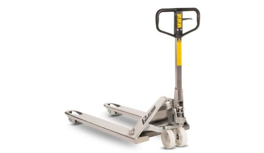 Transpaletes de inox ideal para ambientes agressivos