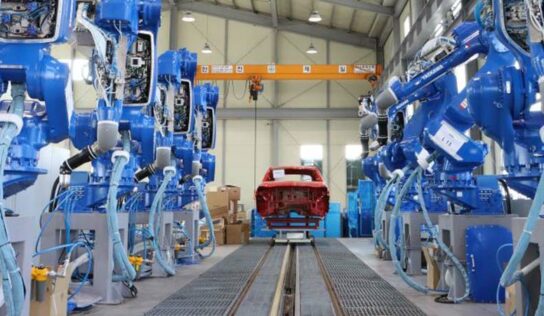 Lançado robô especificamente destinado a pintura automotiva