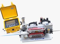 Equipamento para instalação de cabos e de fibra óptica possui controle do processo