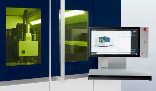 Nova máquina de corte a laser possui sistemas de assistência inteligente