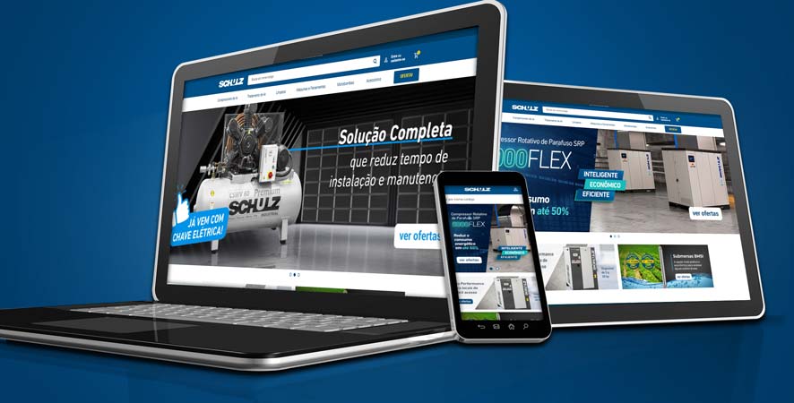 Fabricante de compressores expande atuação digital com novo e-commerce B2C