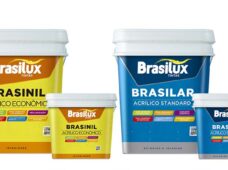 Tintas em embalagens plásticas e cimento queimado perolizado: novidades da Brasilux