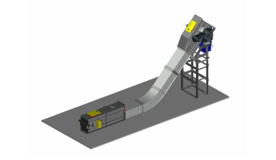 Equipamento combina o transporte horizontal e vertical dos grãos