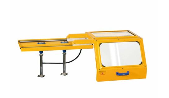 Proteções de tornos: novidade de empresa estreante na FEIMEC