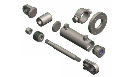 Facilidade na fabricação e manutenção de cilindros