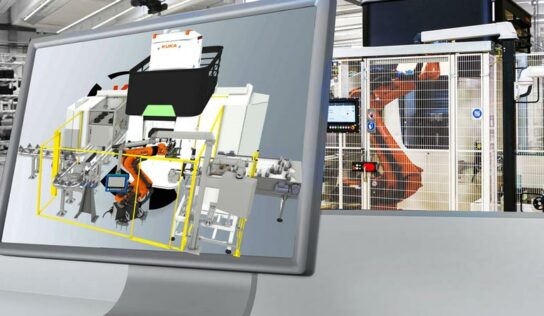 Software de simulação permite planejamento de células robóticas com mais facilidade