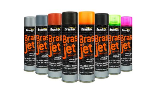 Brasilux relança Spray Brasjet em todo o território nacional